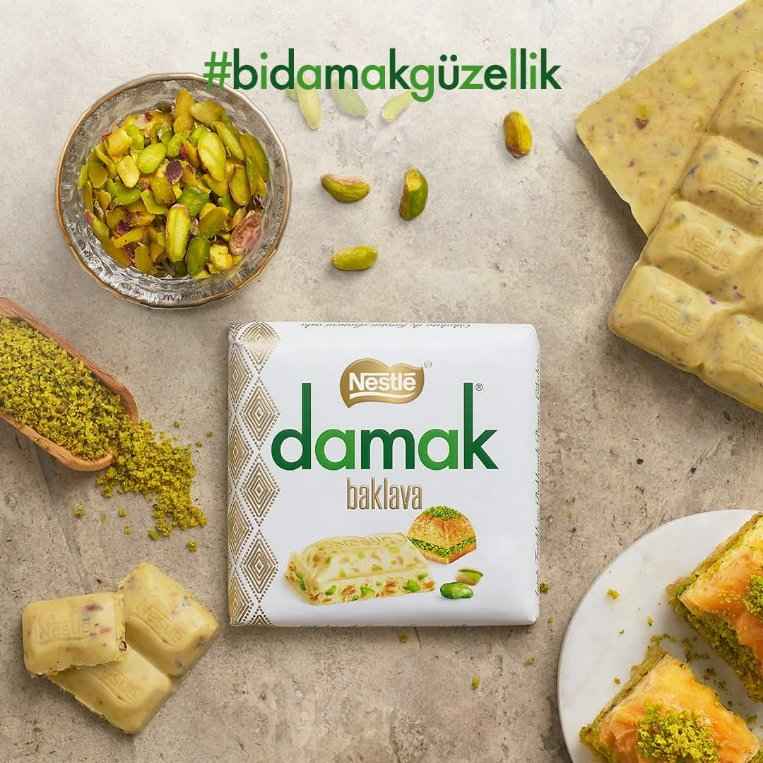 Damak Baklava – Pisztáciás csokoládé különlegesség
