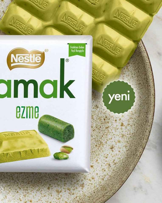🟢 Damak Ezme – Pisztáciás tejcsokoládé különlegesség